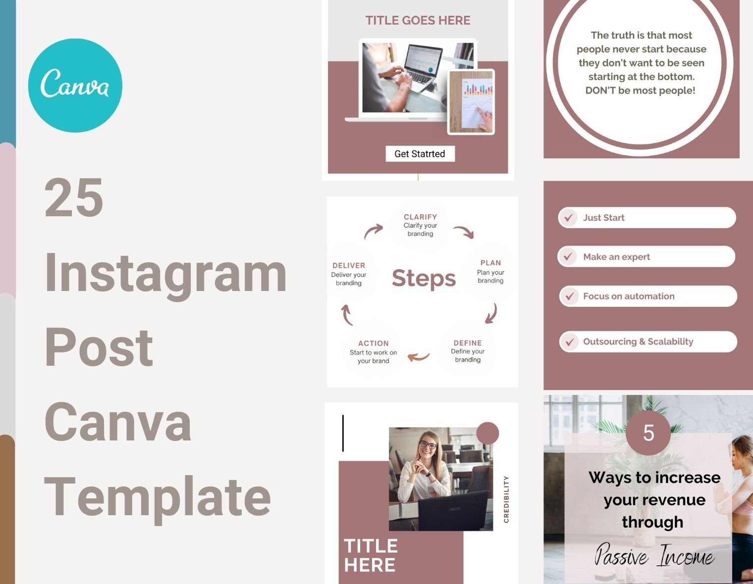 25 Instagram Squares Canva Templates cover image